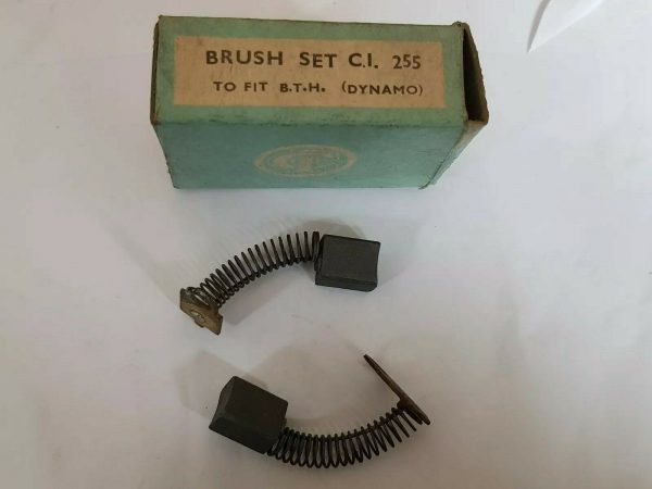 New Old Stock BTH Dynamo brush set P.E.C. Velocette