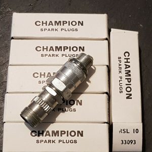 SIx Champion RSL10 Spark Plugs (Shielded L10 Daimler Dingo etc.)