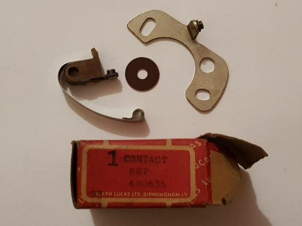 Genuine Lucas 400636 contact set Wolseley Hornet Sports 1934, MG L & N 1934-1935